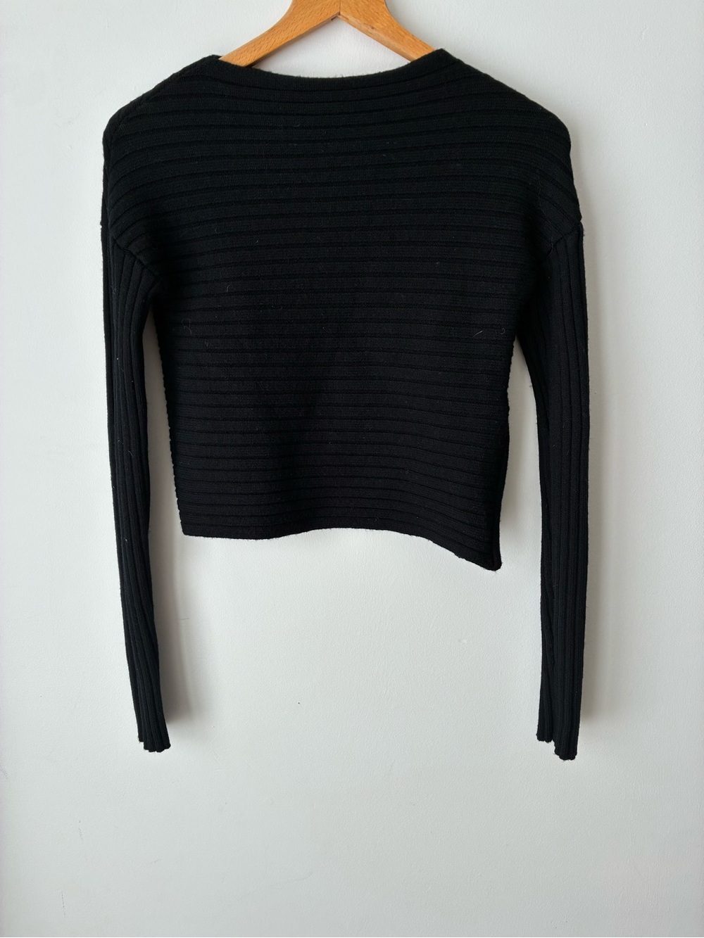 Tibi Sweater Women’s XXS 100% Merino Wool Sweater Zipper Side